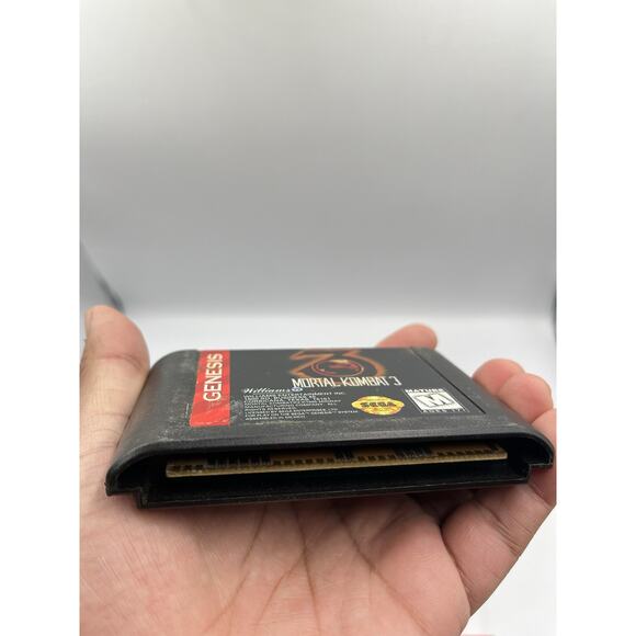 Mortal Kombat 3 (Sega Genesis, 1995) Game & Original Box - Picture 6 of 11